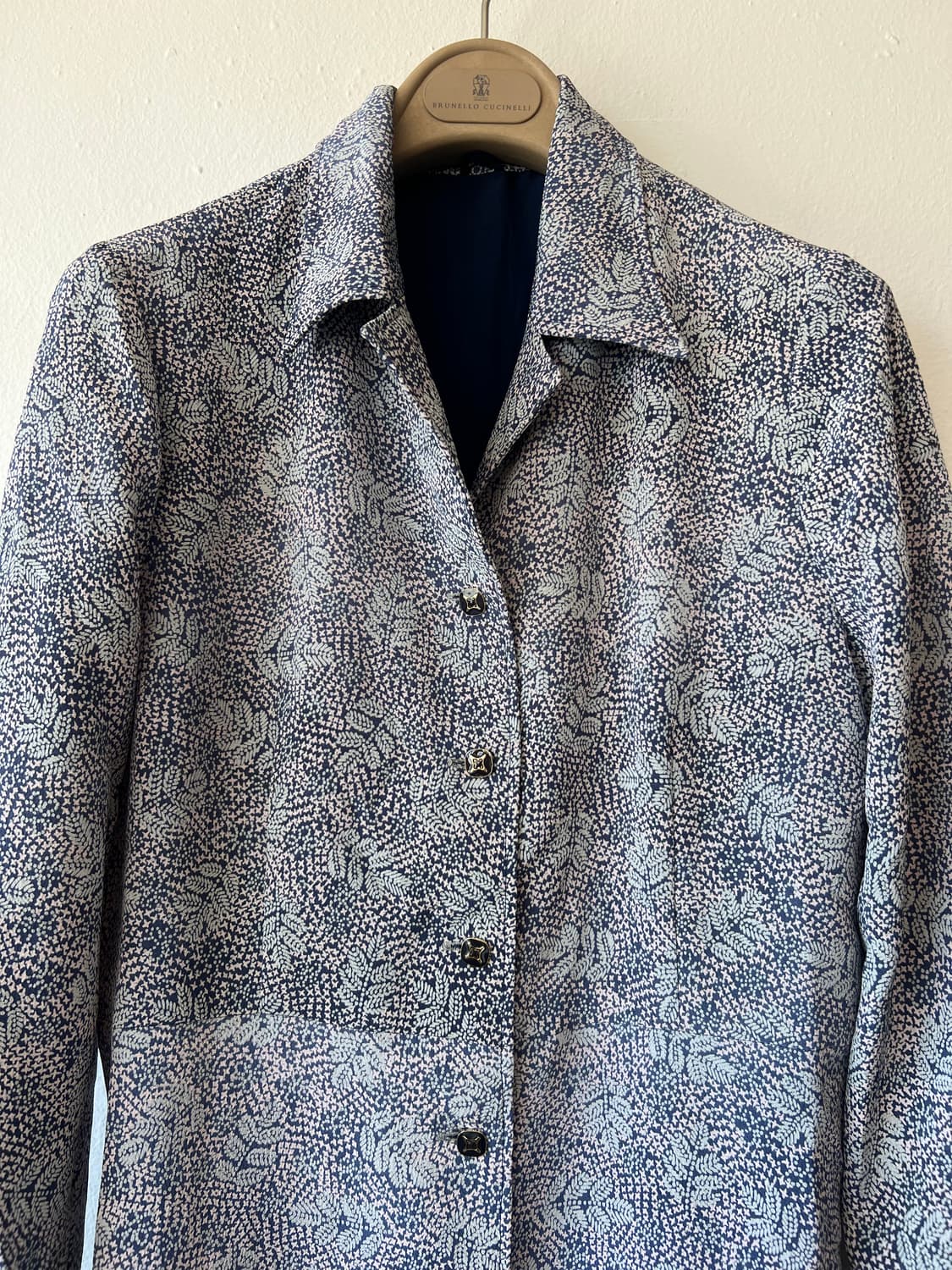 일본수입 여성 플로럴 퍼프소매 롱원피스 상품이미지1