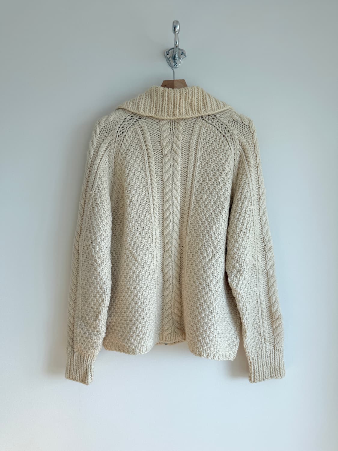 LIGHTNING ZIP 핸드메이드 집업니트 상품이미지5