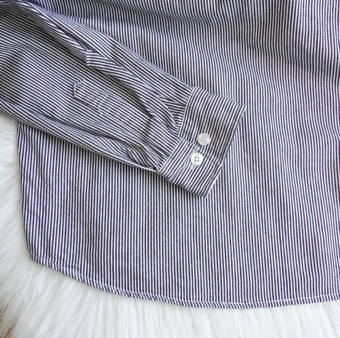 BEN DAVIS 스트라이프 워크 셔츠 1962 상품이미지7