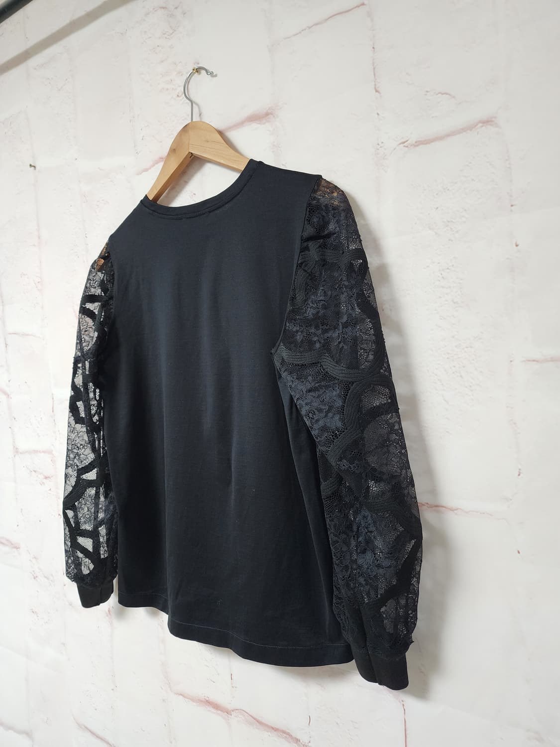 산드로 블랙 레이스  블라우스 상품이미지4