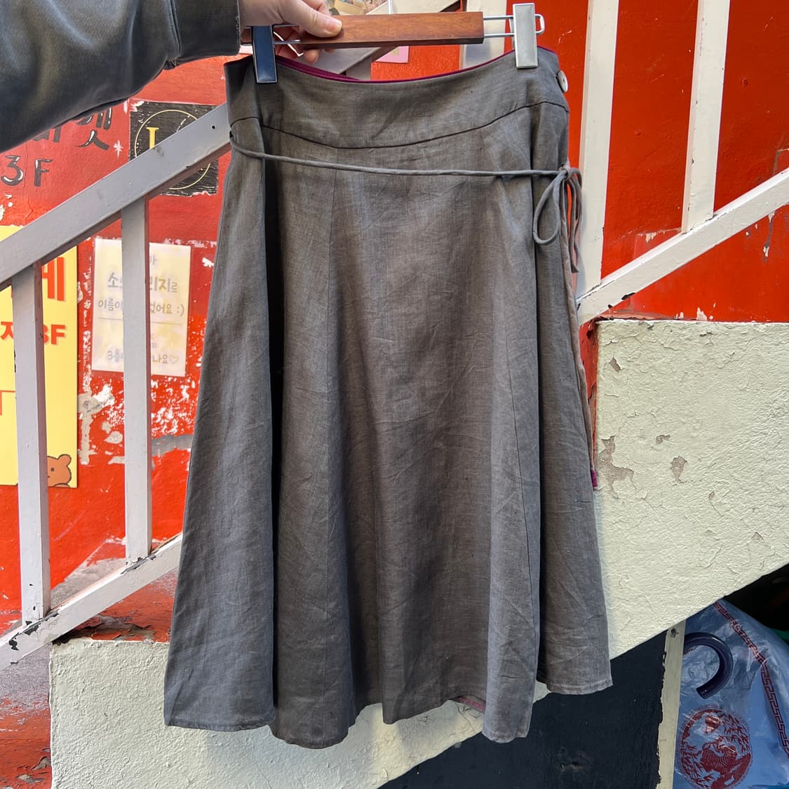 Pallas palace 린넨 플레어 스커트 상품이미지10