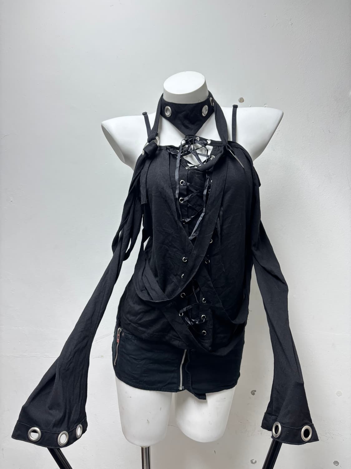 [ACDC RAG] Rare Design Gothic Punk Bonda 상품이미지2