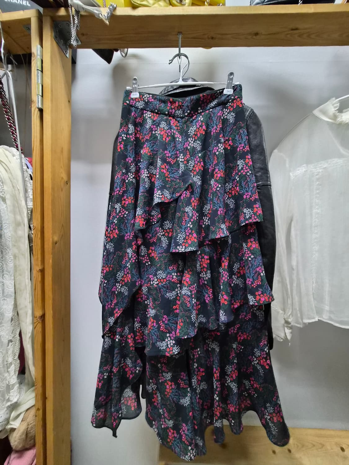 편집샾양가죽 라이더. 쥬시쥬디 언발캉캉스커트 상품이미지5