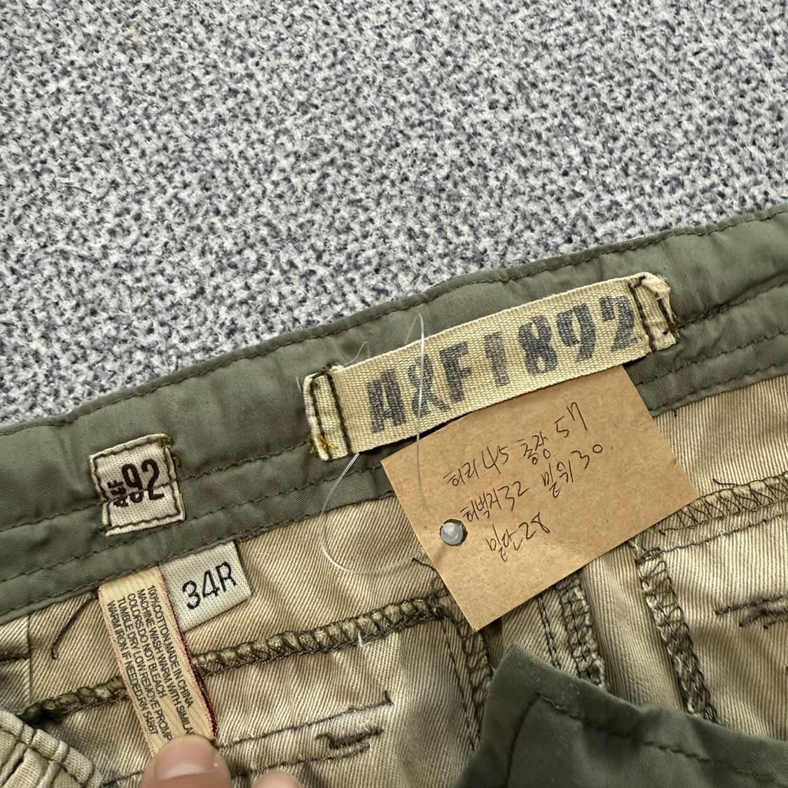 아베크롬비 카고반바지  상품이미지7