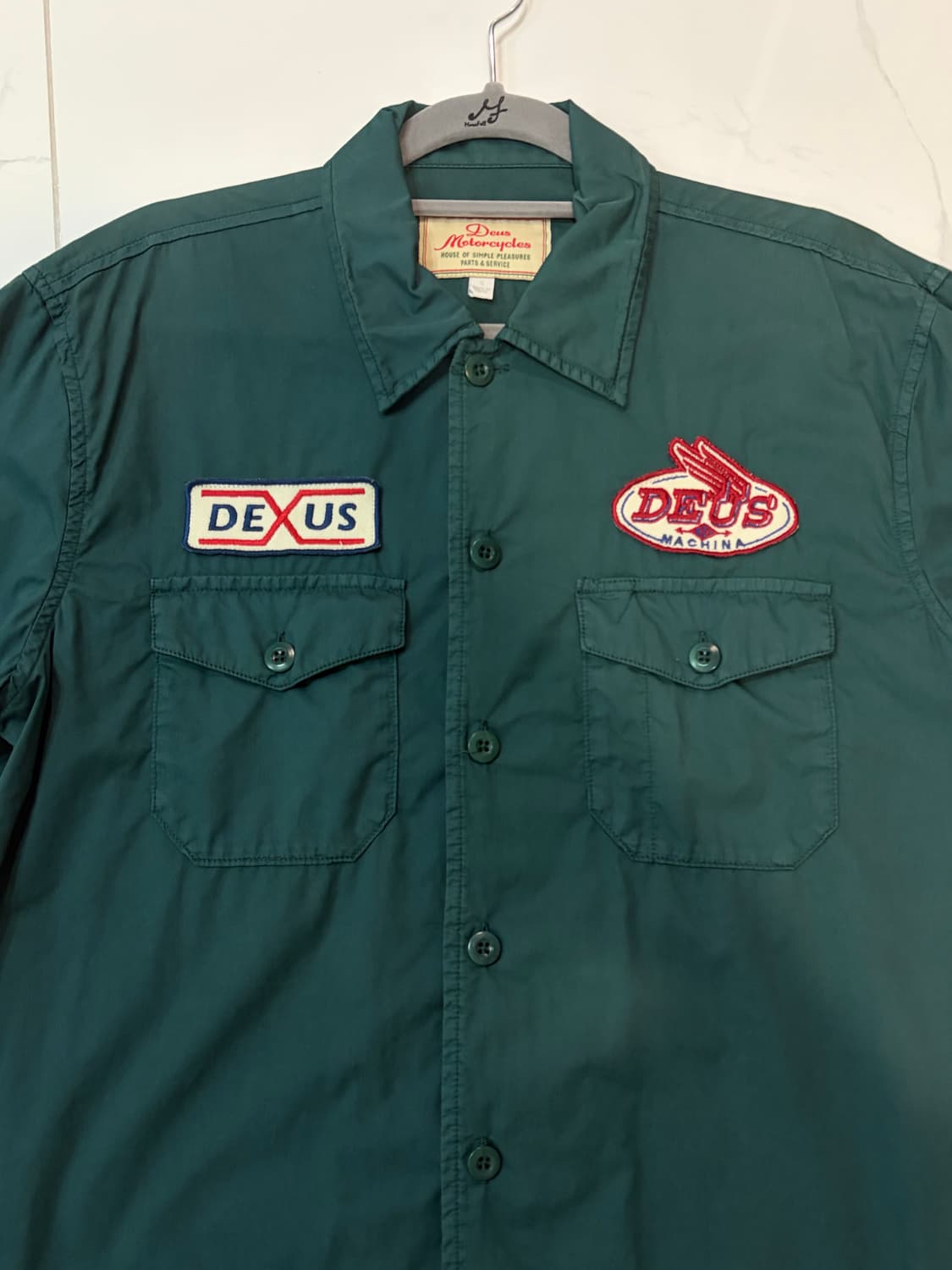 데우스 반팔 셔츠 s 상품이미지3