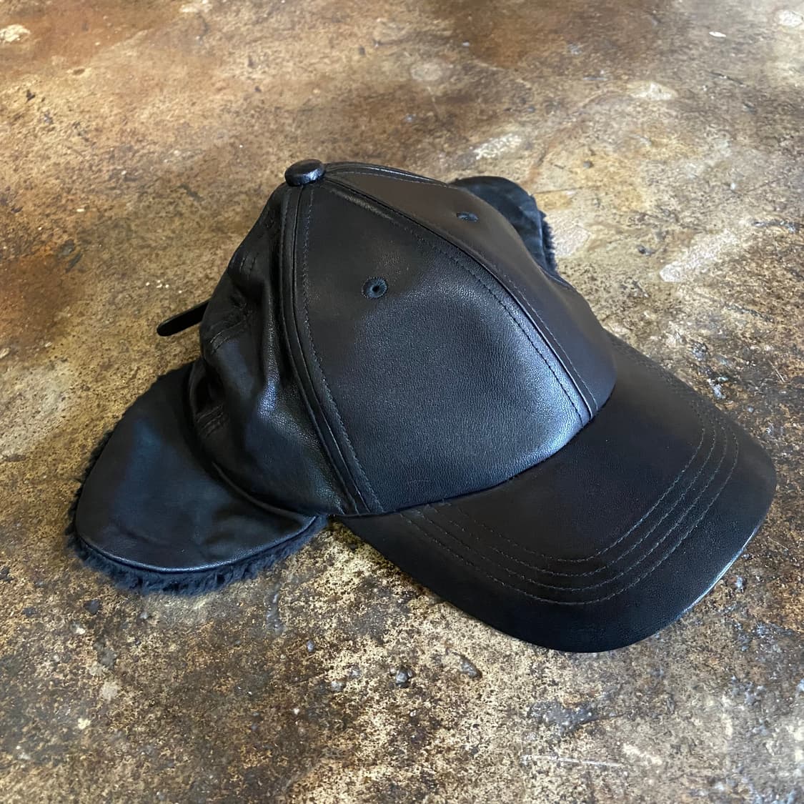 키지마타카유키 소가죽 캡 상품이미지2