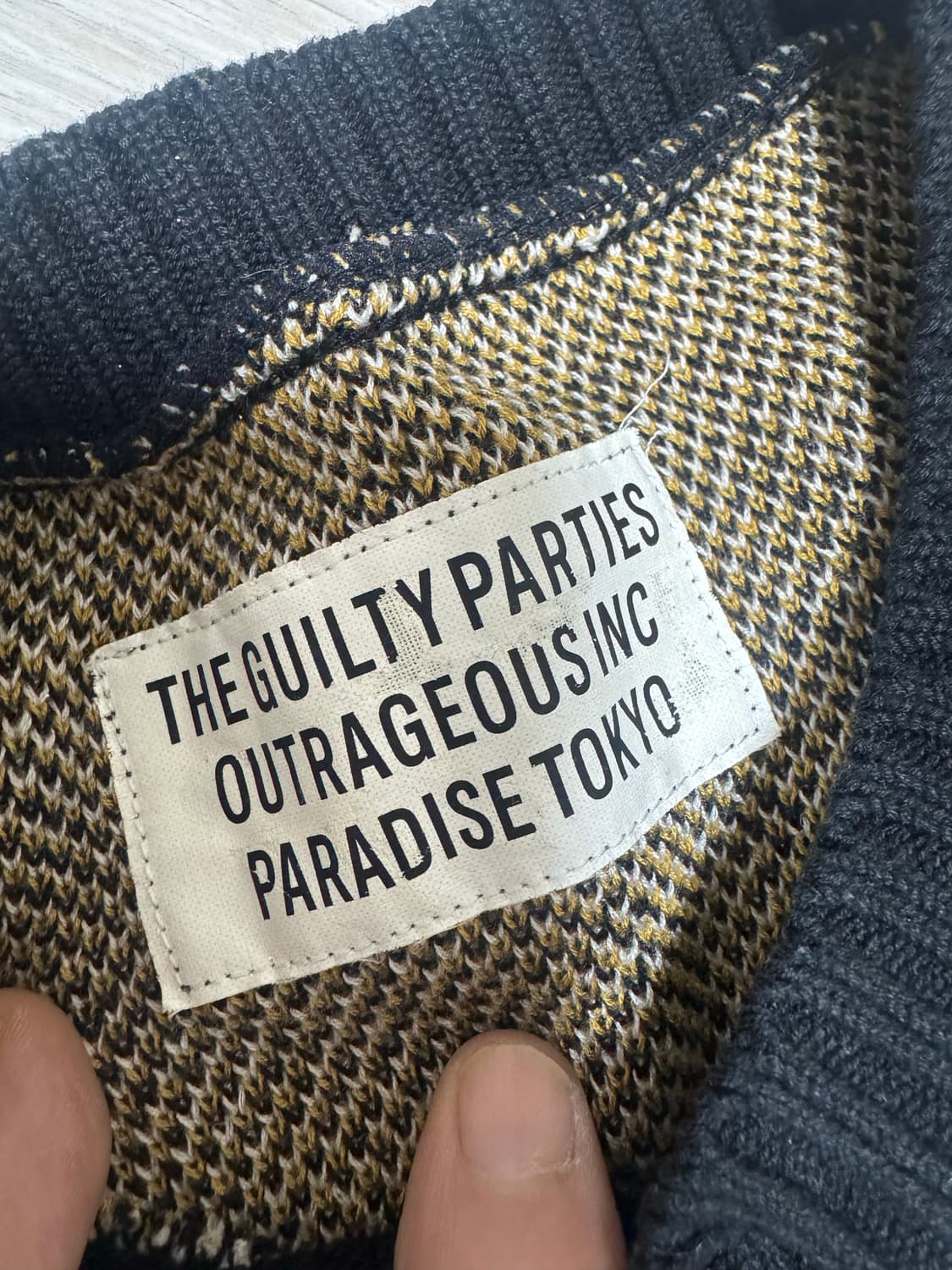 와코마리아 레오파드 19ss코튼니트 m 상품이미지4