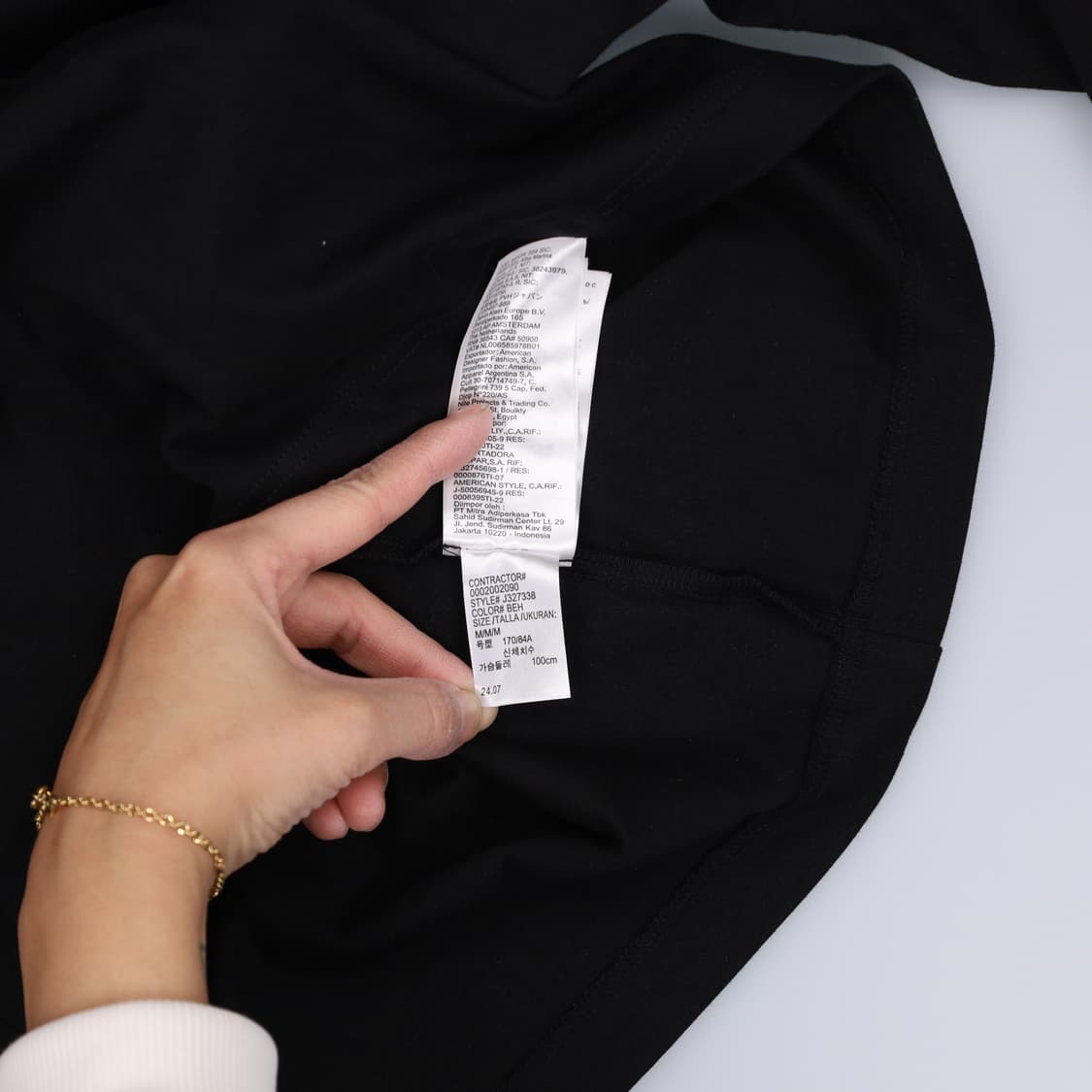 [M] 신형 캘빈클라인 롱슬립 긴팔티 1223H1 상품이미지5