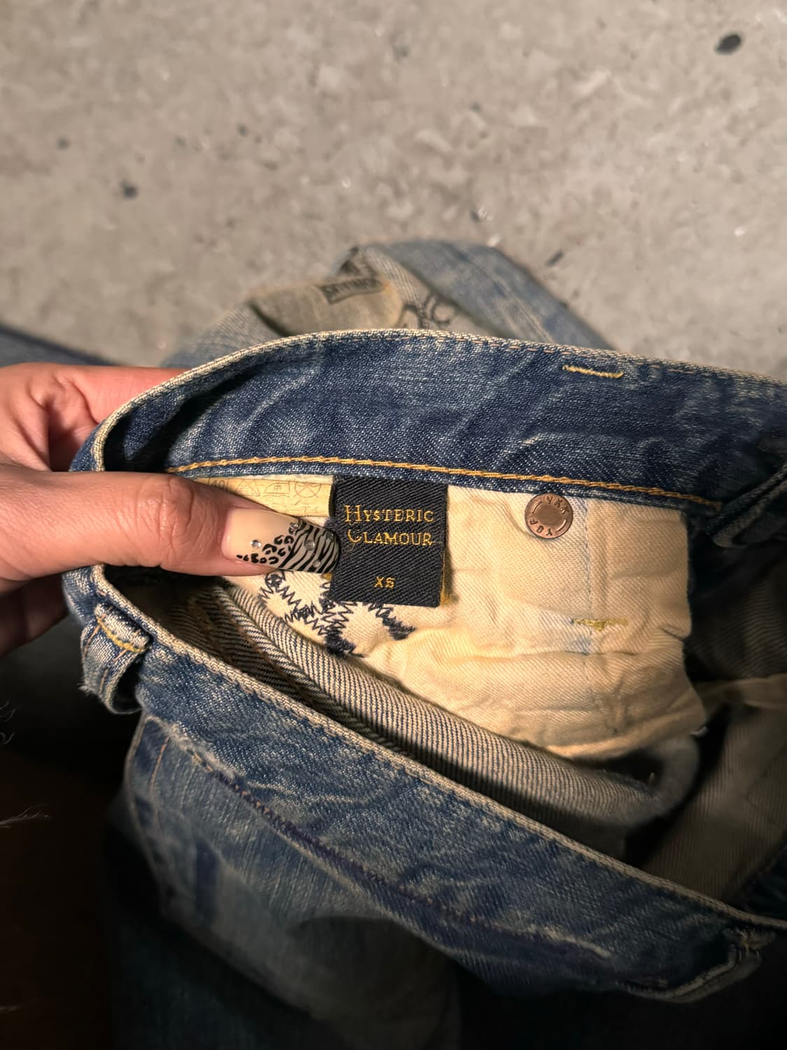 HYSTERIC GLAMOUR x NEWYORK DOLLS 스키니진 상품이미지9