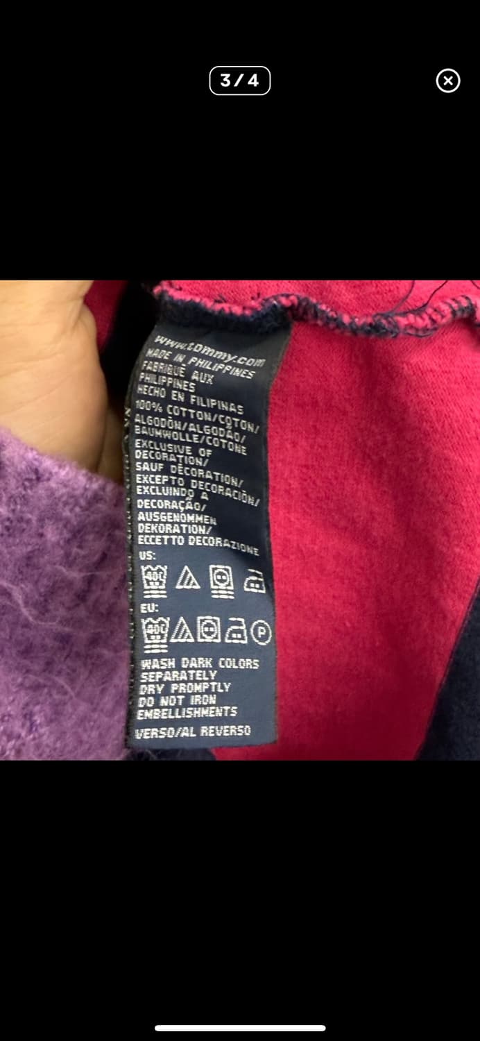 타미힐피거 스트라이프 셔츠 xs 상품이미지4