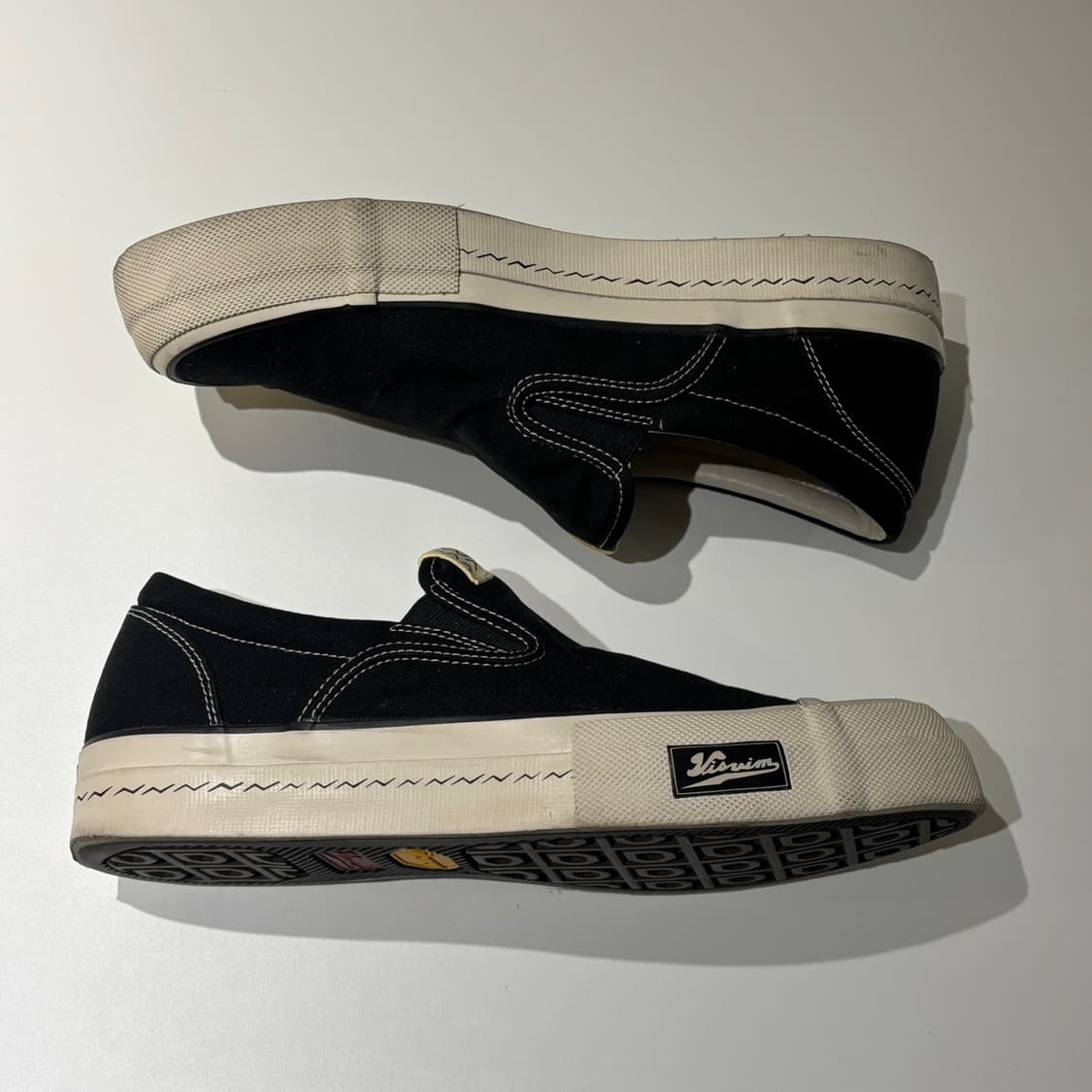 10) visvim 비즈빔 zahra 패튼 슬립온 스캐그웨이 스니커즈 상품이미지3