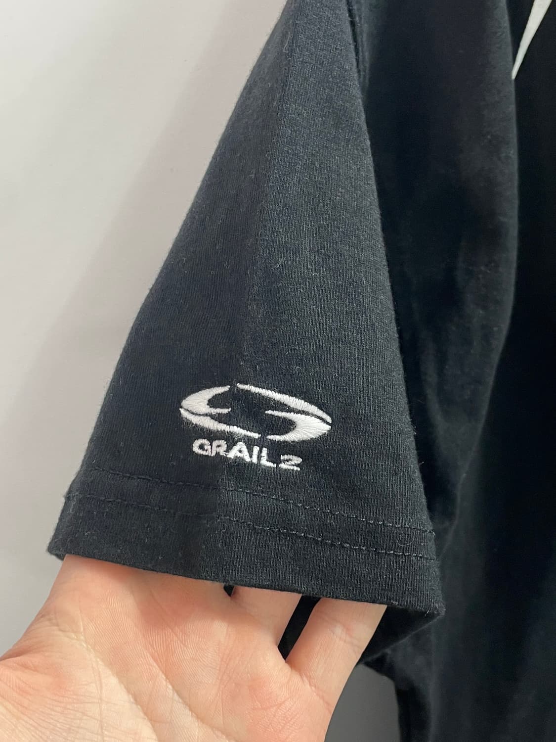 그레일즈 블록코어 블랙 오버핏 반팔티 (on.105) 상품이미지5