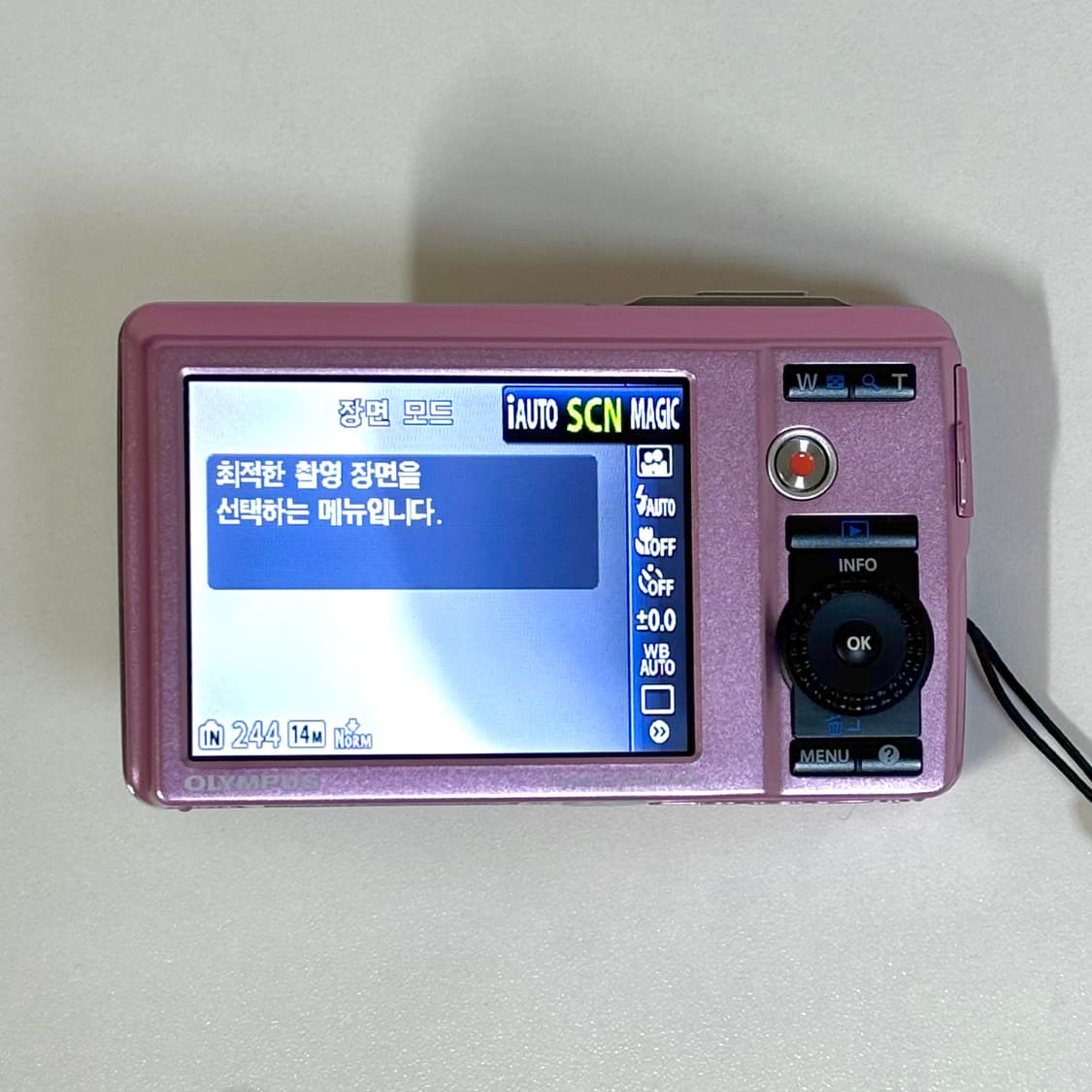 올림푸스 뮤 5010 핑크 (작례ㅇ) 상품이미지5