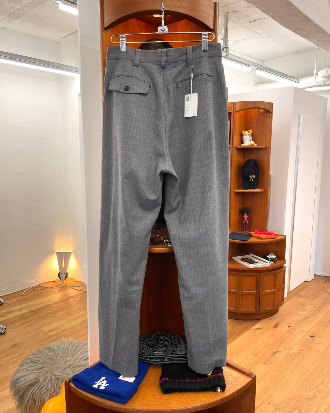 SODUK 스도쿠 스트라이프 슬랙스 팬츠 상품이미지6