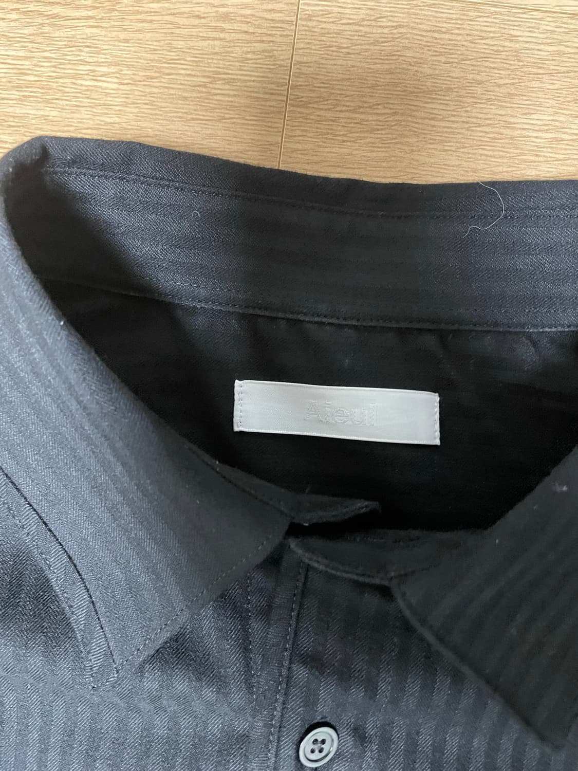 [50] aieul Harry Shirts_Black Stripe 상품이미지3