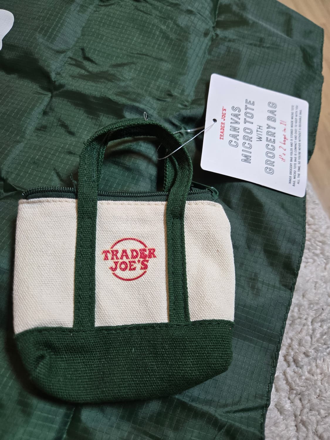 트레이더조 마이크로 토트백 상품이미지2