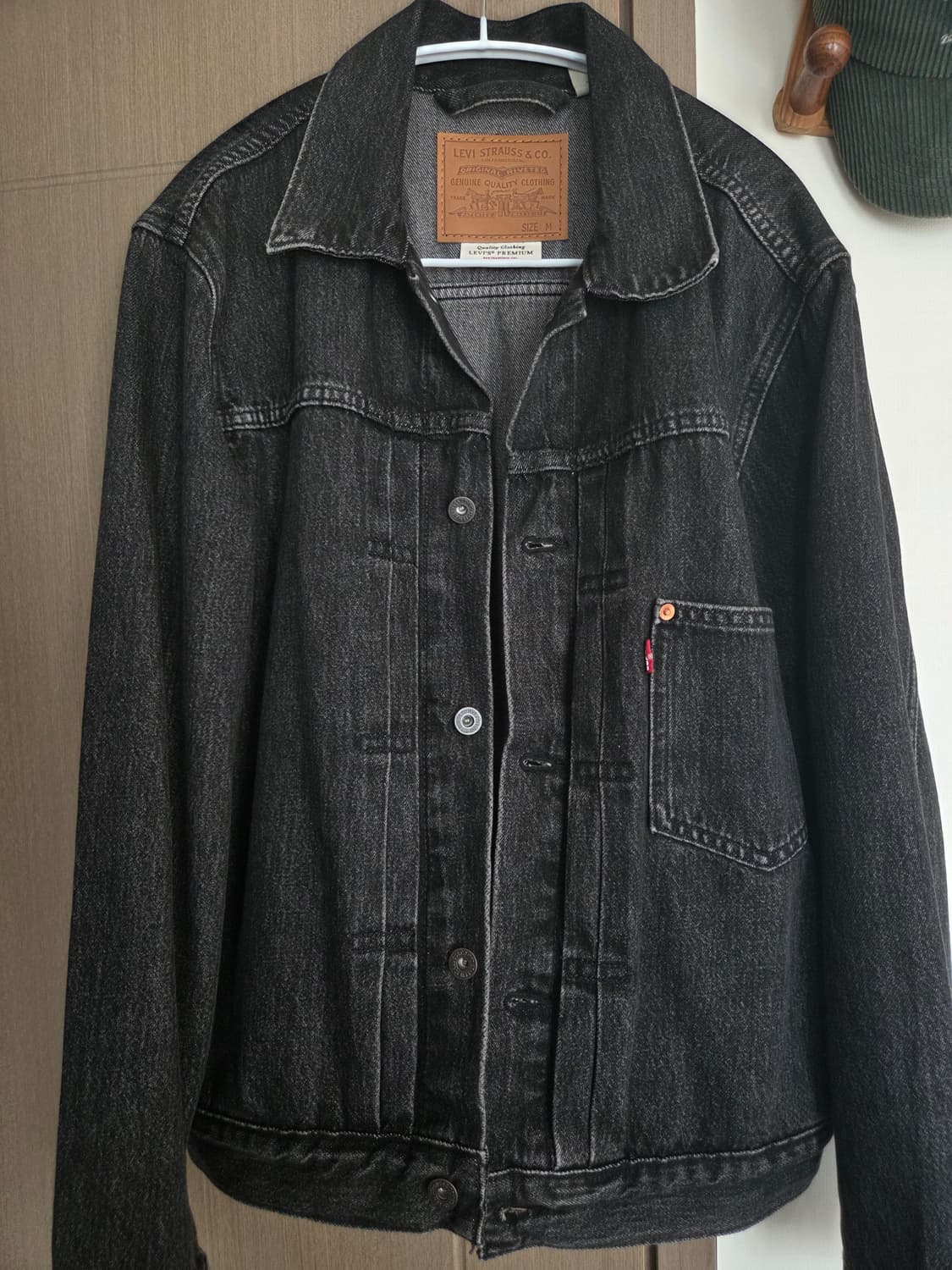 리바이스 흑청자켓 A3174-0000 상품이미지1