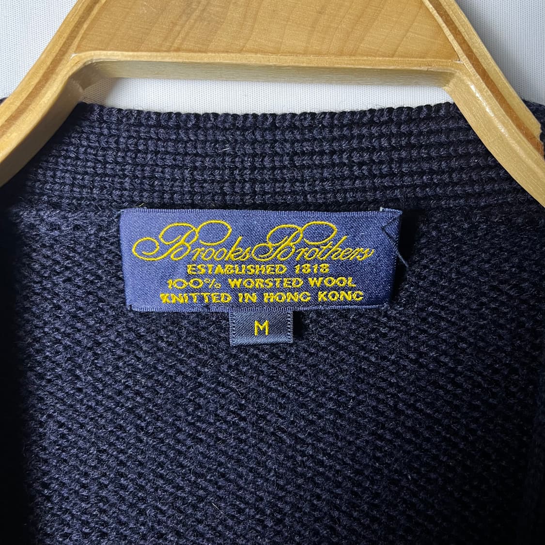 [Brooks Brothers] 브룩스브라더스 프레피 와펜 울 가디건 상품이미지4