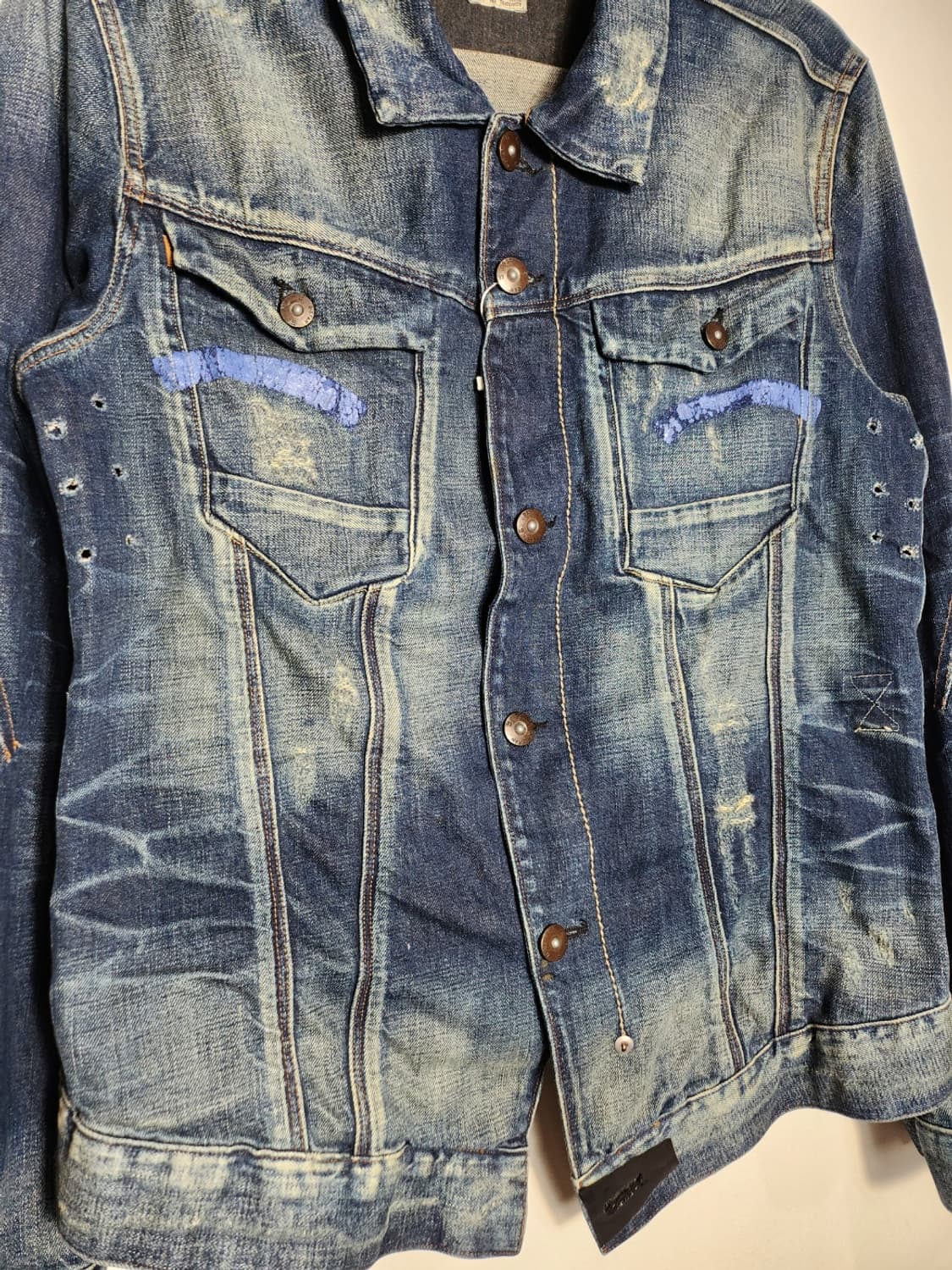 G-Star Raw 데님 워싱 자켓 상품이미지3