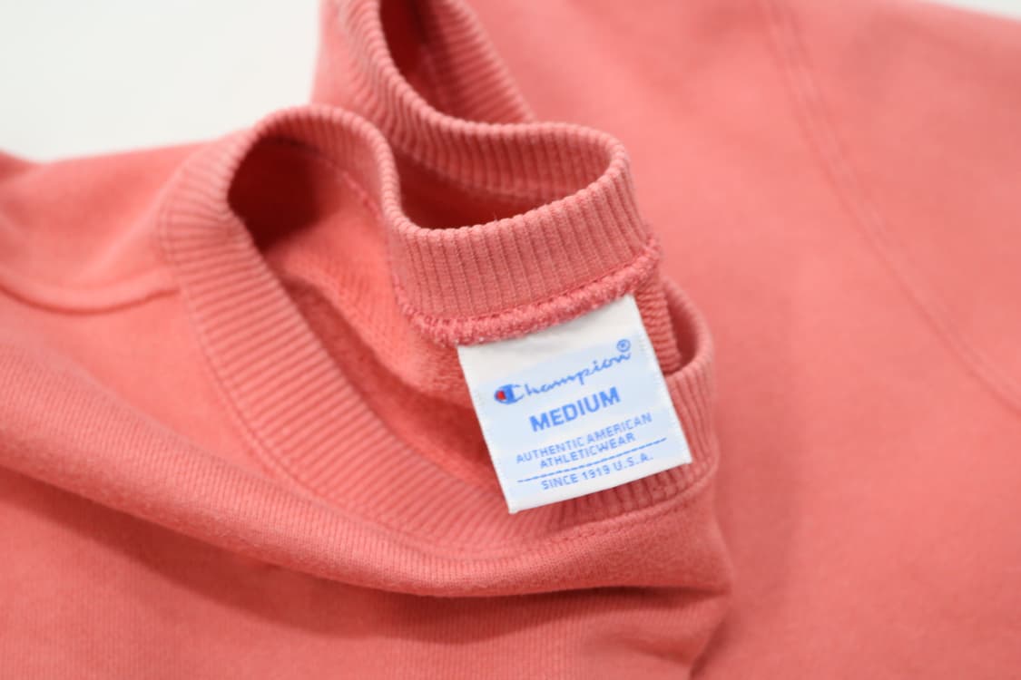 Champion 챔피온 빈티지 C로고 핑크 크루넥 맨투맨 (M) 상품이미지6