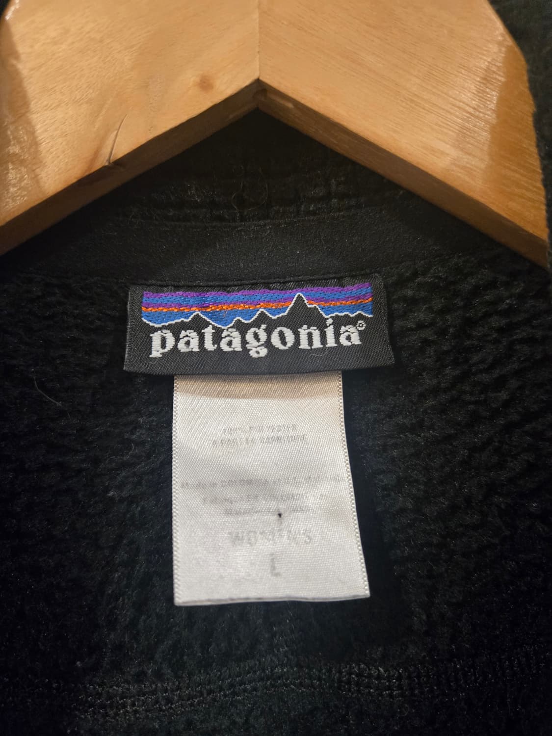 파타고니아 블랙 레트로 파일 플리스 자켓 상품이미지2