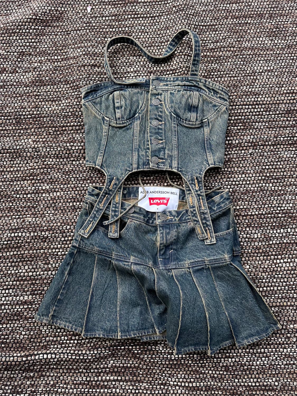 리바이스 앤더슨벨 데님 크로셋 셋업 상품이미지1