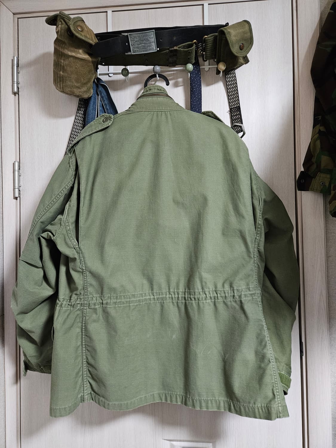 0g m65 3세대 황동지퍼 미군 필드자켓 L/S 상품이미지2