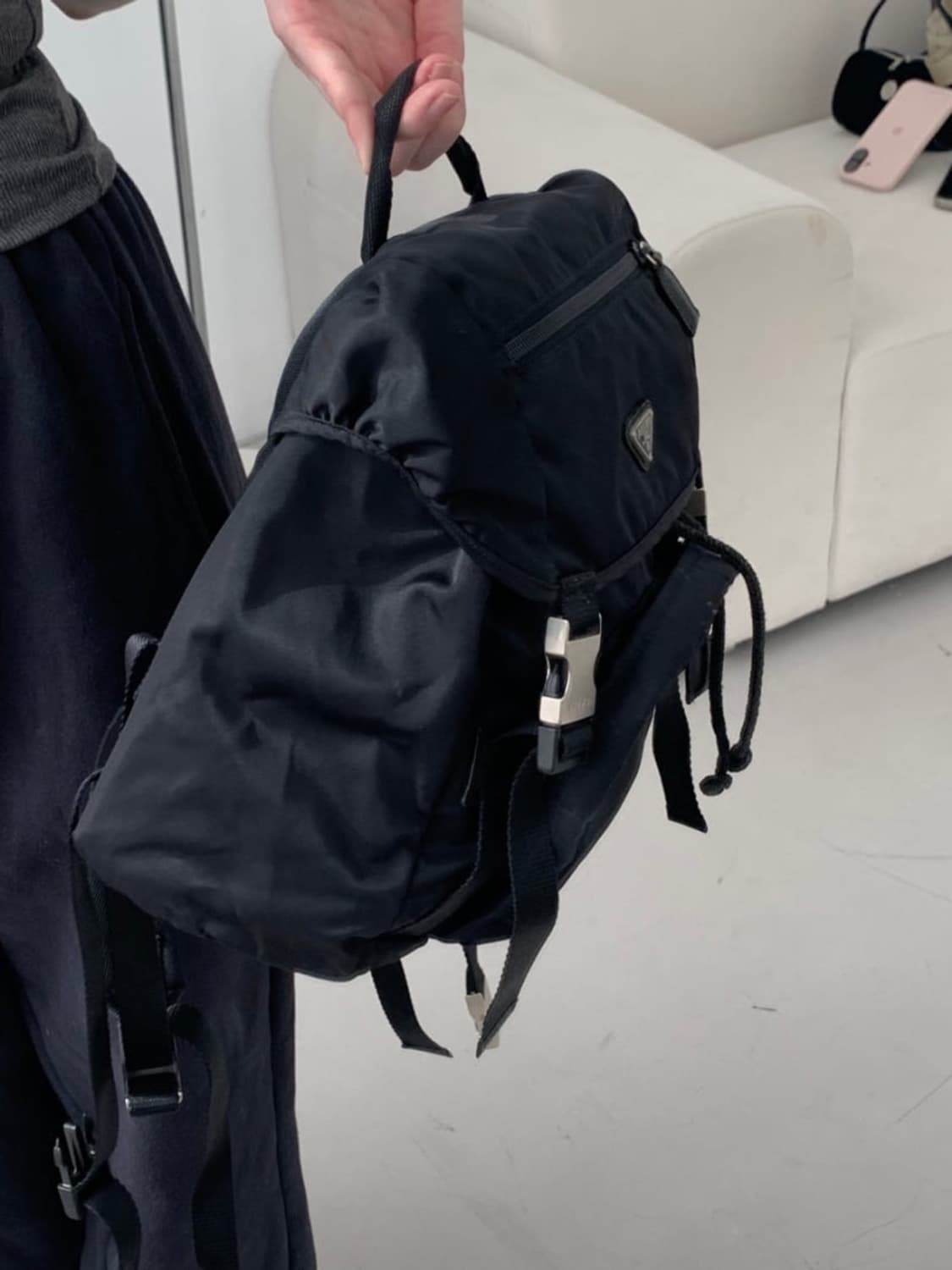 프라다 리나일론 백팩 상품이미지6