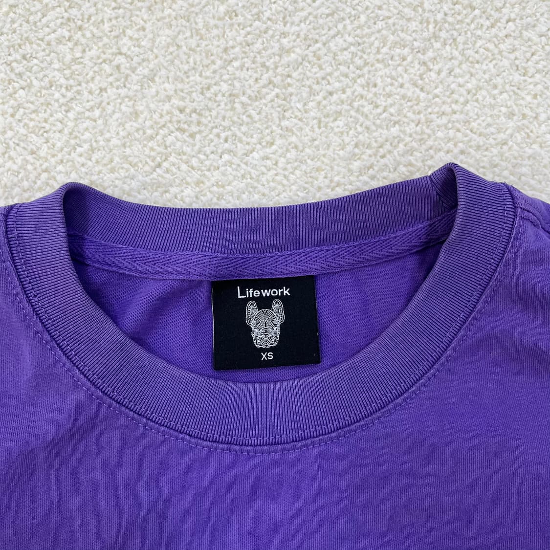 XS 라이프워크 빅로고 반팔 티셔츠 0305M 상품이미지2