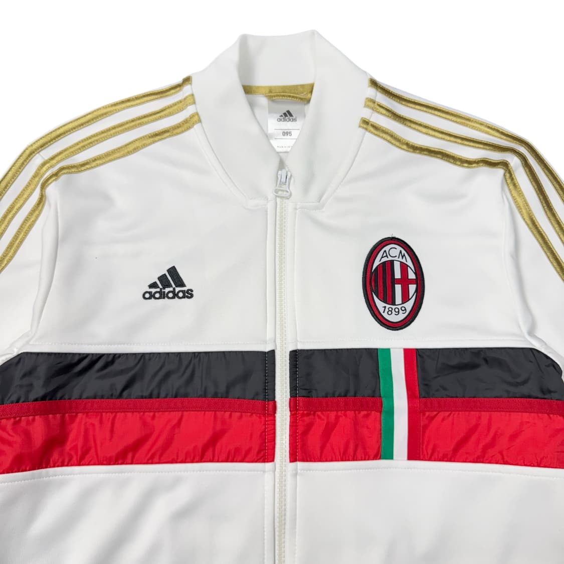 (95) 아디다스 AC 밀란 트랙탑 져지 화이트 골드 상품이미지2