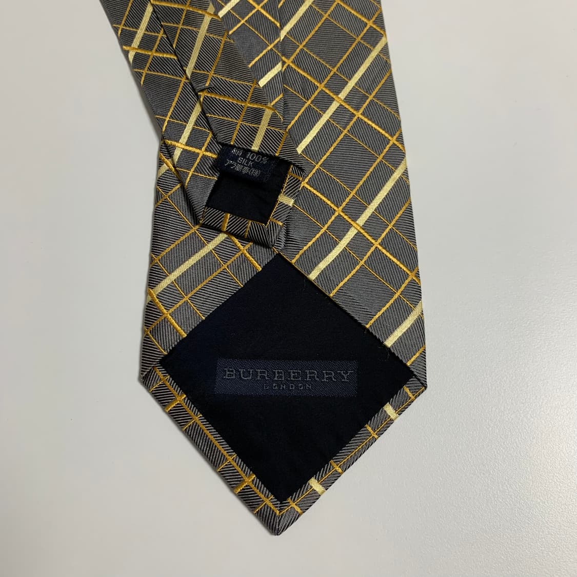 버버리(BURBERRY) 체크무늬 명품넥타이 최상급 혼주넥타이 A+등급 상품이미지6