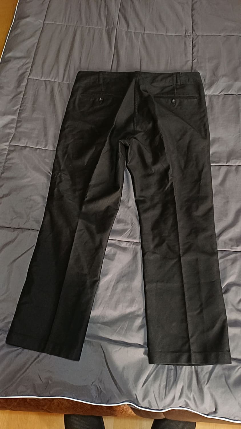 유니클로 블랙면바지 33인치 기장94 상품이미지4