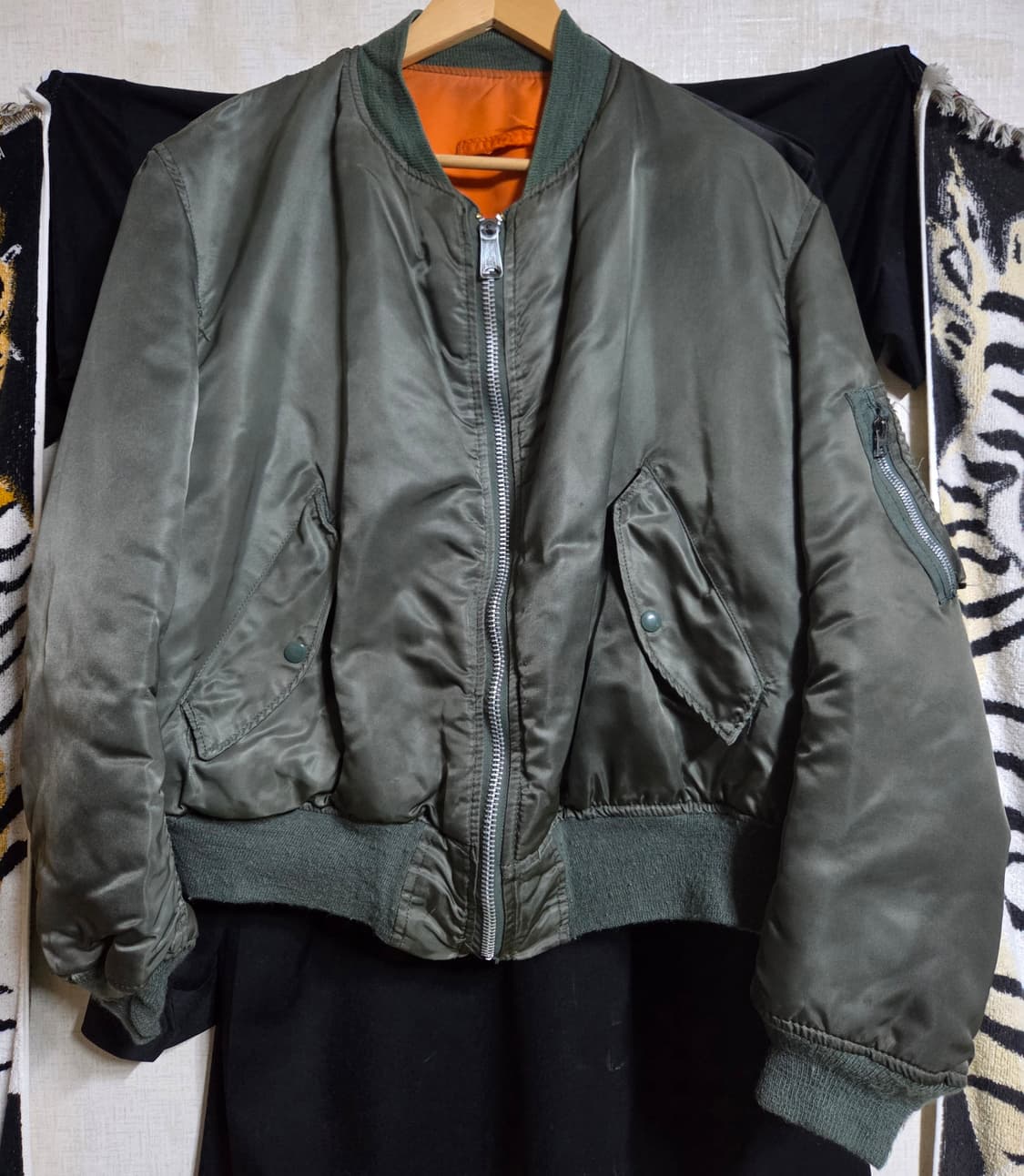 90's 알파인더스트리 MA-1 군납버전 XL 상품이미지1