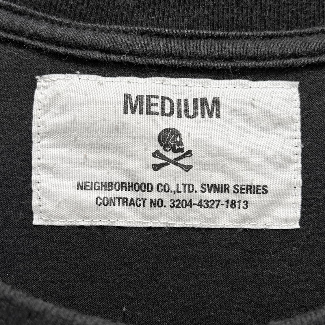 네이버후드 바쉴드 로고 하프 티셔츠 상품이미지8