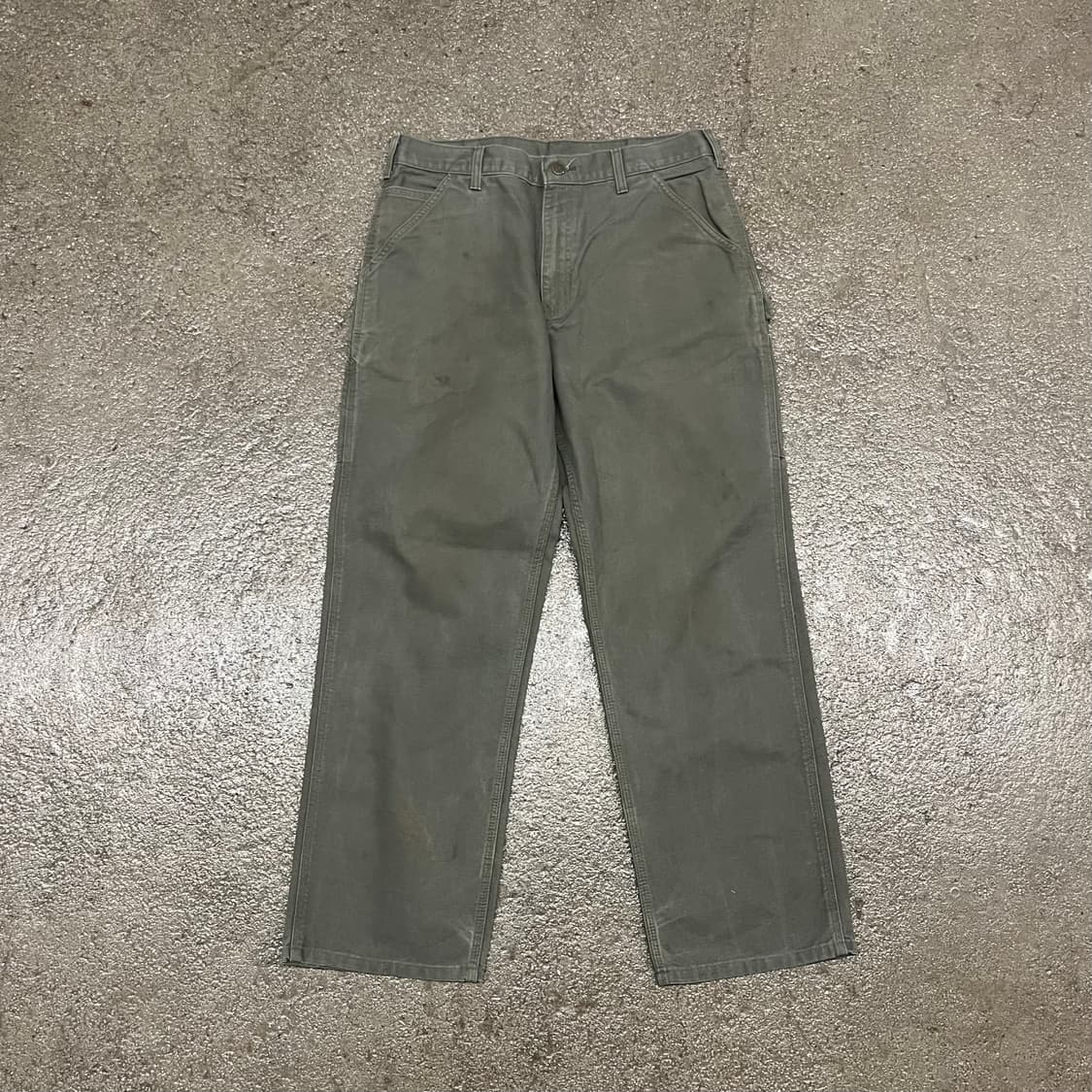 Carhartt 모스 그린 카펜터 팬츠 (33“) 상품이미지6