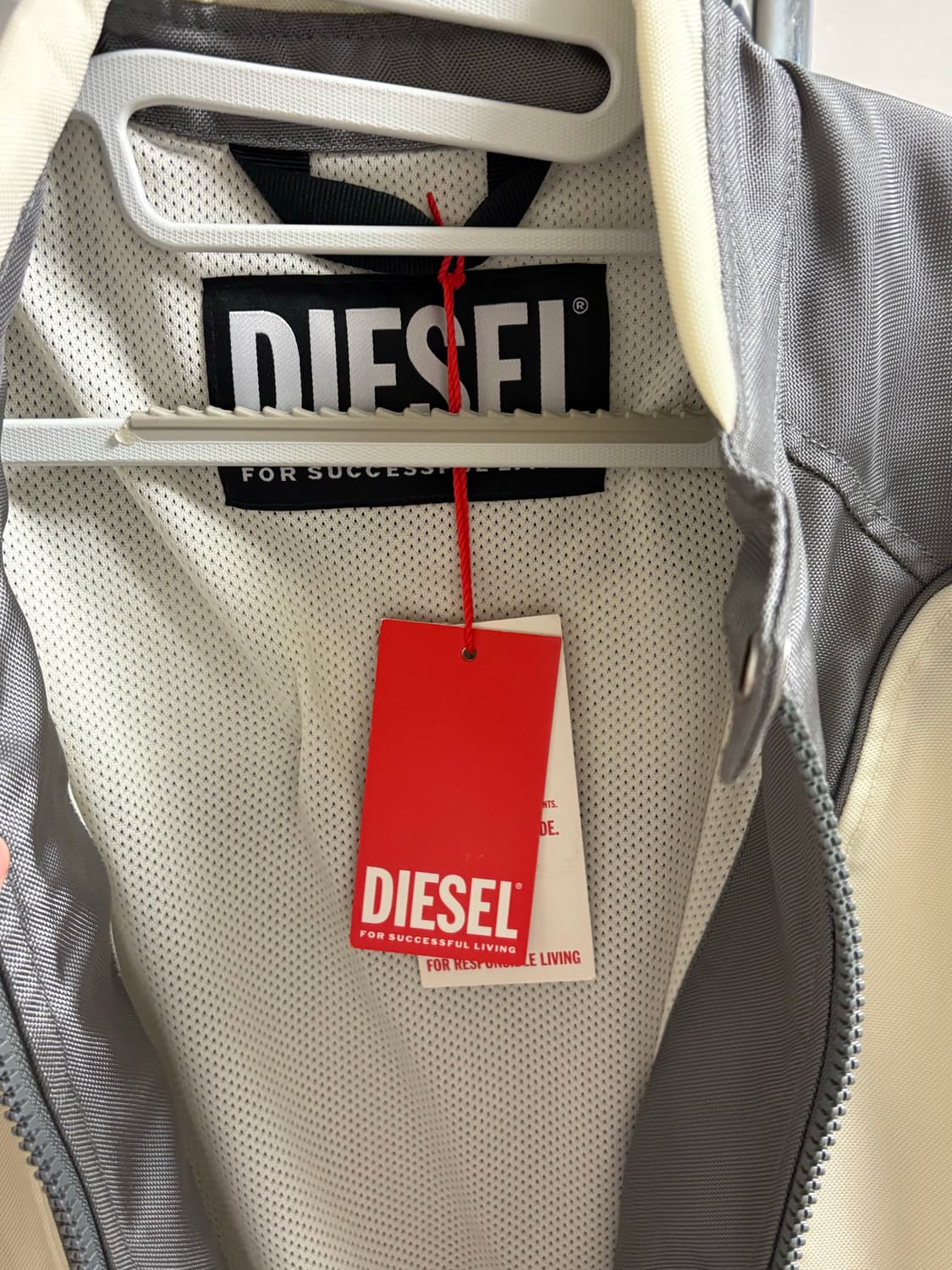 디젤 J-블링크 바이커 레이싱자켓 그레이 상품이미지3