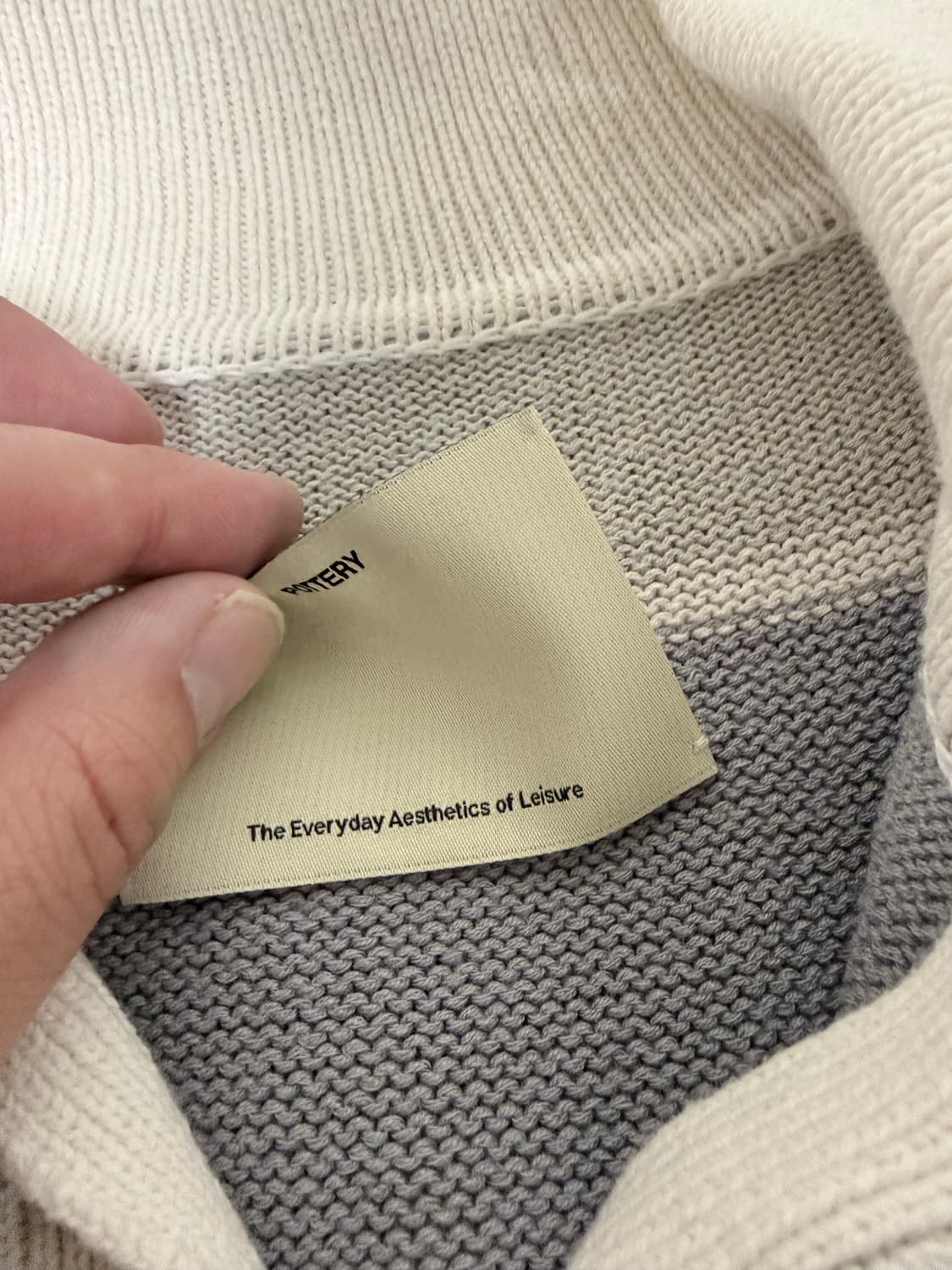 포터리 반팔 럭비 폴로 니트 4사이즈 상품이미지9