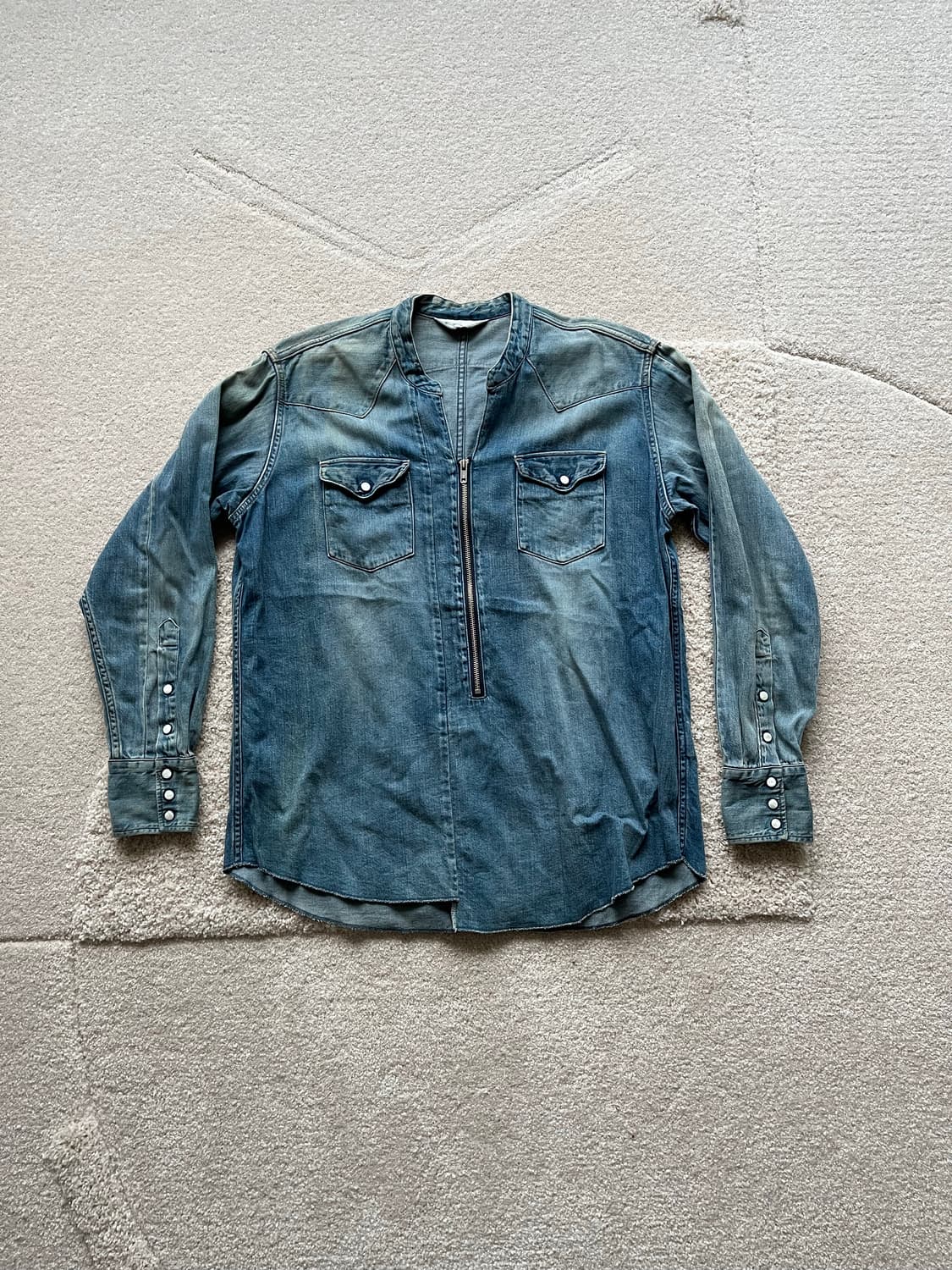 언유즈드 웨스턴 데님 집업 자켓 (103-105) 상품이미지2