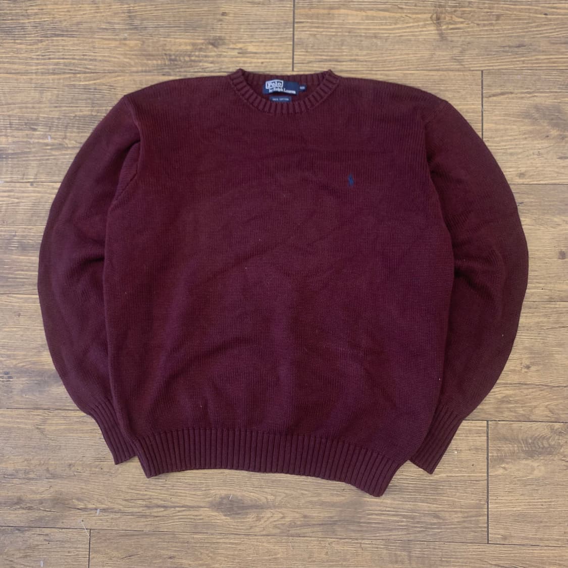 폴로 랄프로렌 버건디 니트 XL 상품이미지2