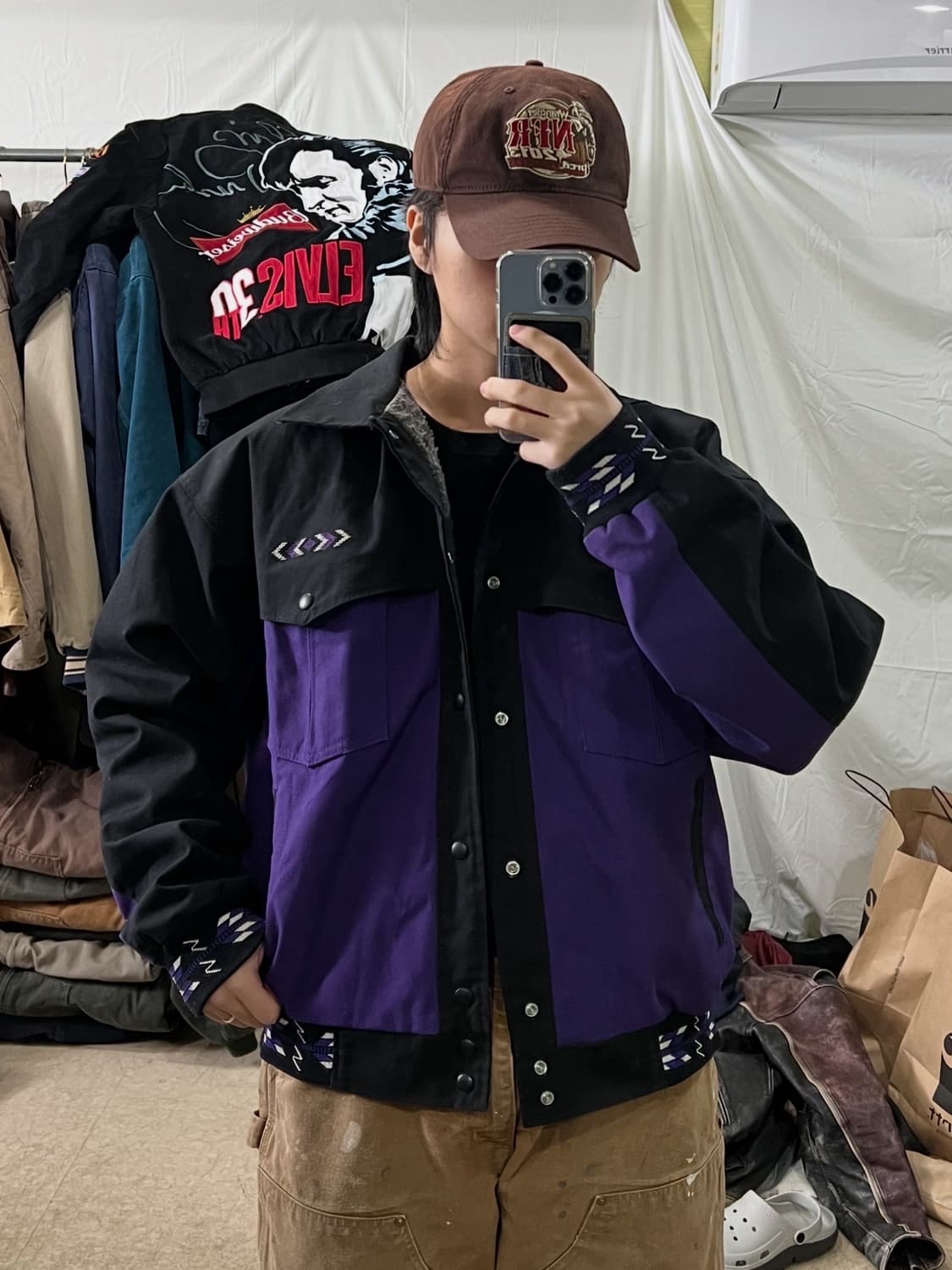 90s DavidJames 웨스턴 자켓 상품이미지3