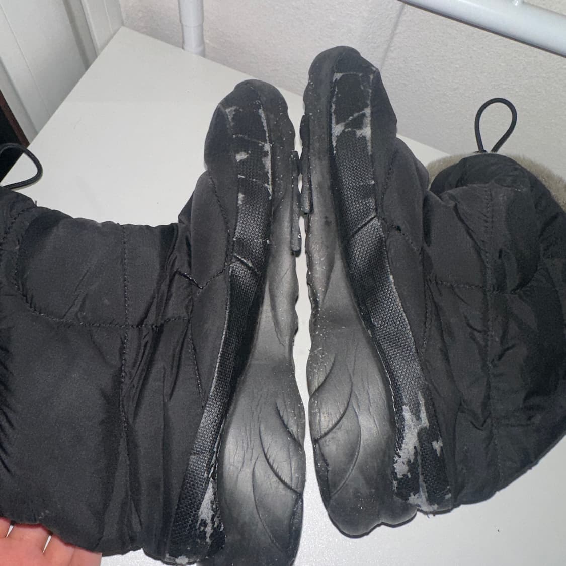 (하자 있음) 빈티지 노스페이스 패딩 부츠 250 상품이미지6