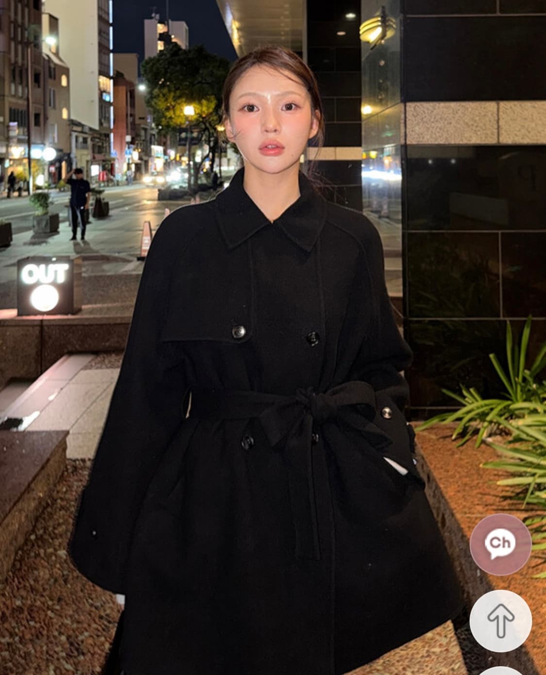 Marie 핸드메이드 하프코트 상품이미지3