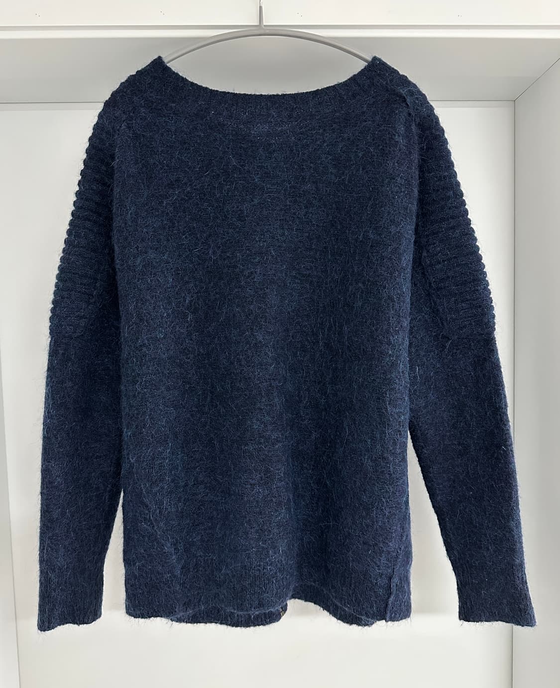 [시스템] 여성 양면 니트 집업 상품이미지2