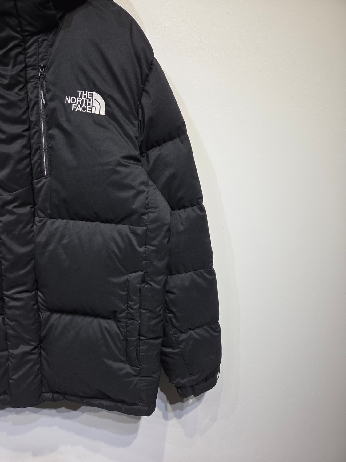 노스페이스 블랙 RDS 구스다운 후드 패딩 상품이미지5