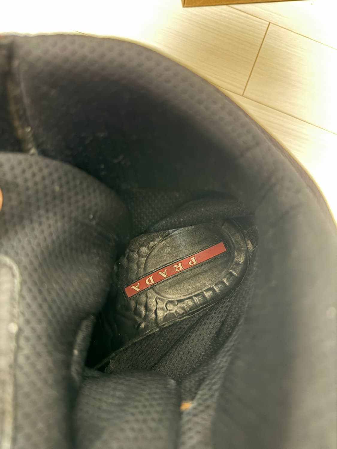 프라다 00s 하이킹 부츠 상품이미지6