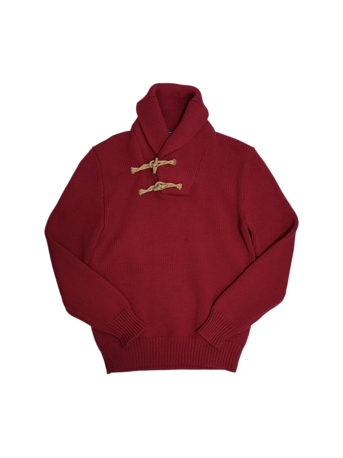 폴로 떡볶이 숄카라 울 니트 상품이미지1