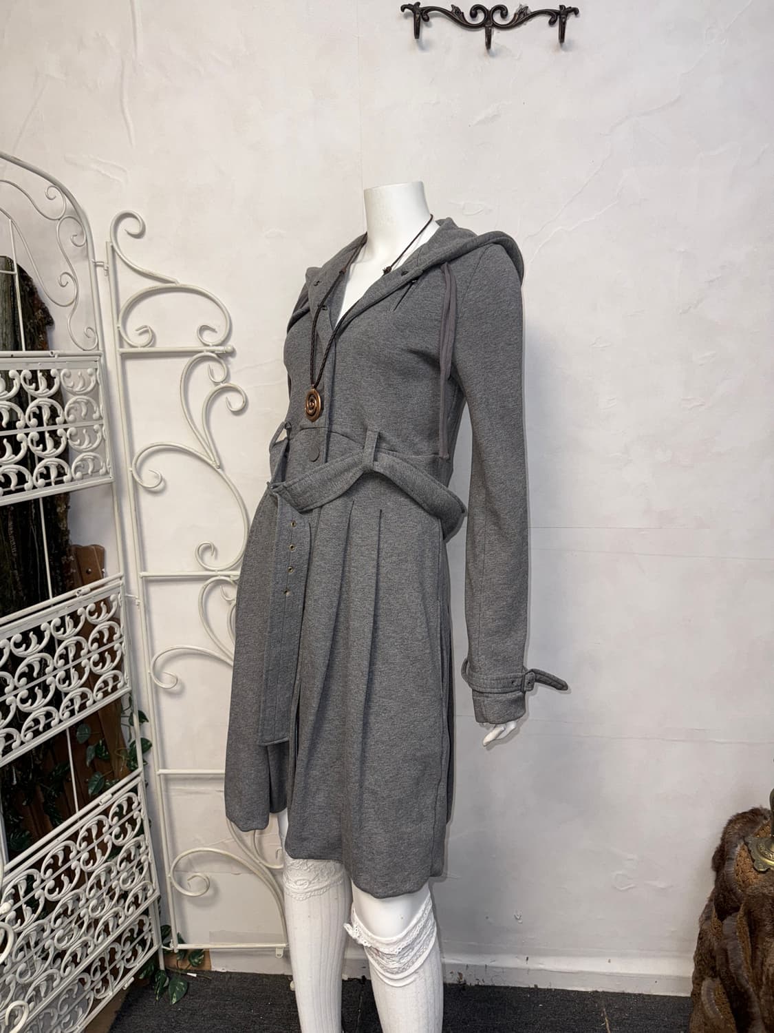 Armani Exchange belted hood coat ops 상품이미지7