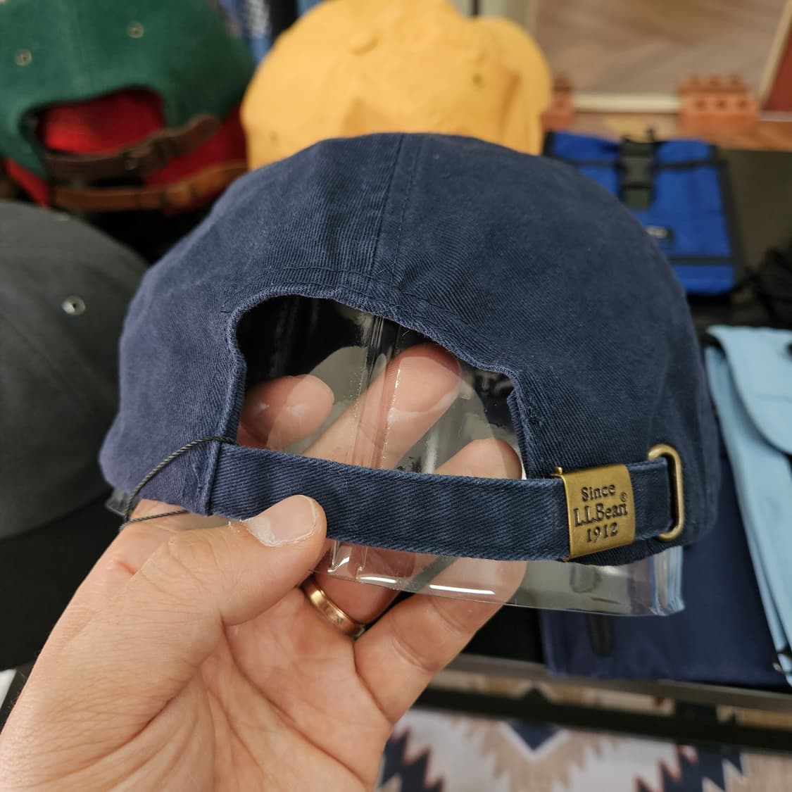 엘엘빈 네이비 볼캡 상품이미지3