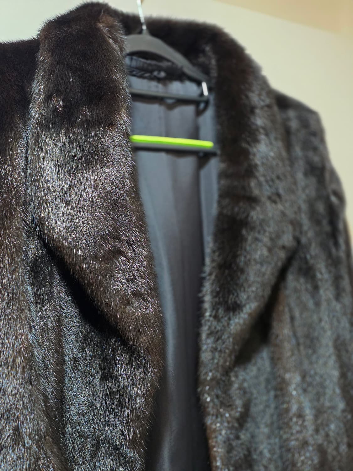 리얼 통밍크 테일러드 자켓 밍크코트 하프코트 빈티지 상품이미지8