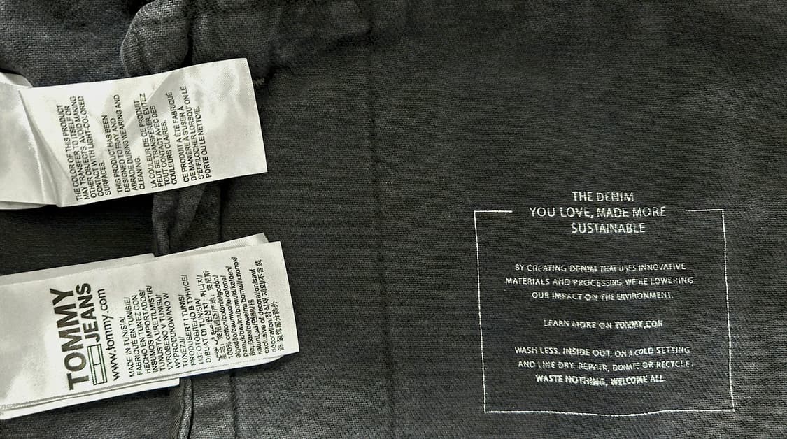 {초레어템} 타미 흑청 데님 자켓 [L] 상품이미지8